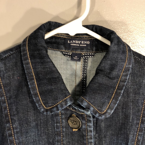 Lands End denim jacket - Picture 2 of 8